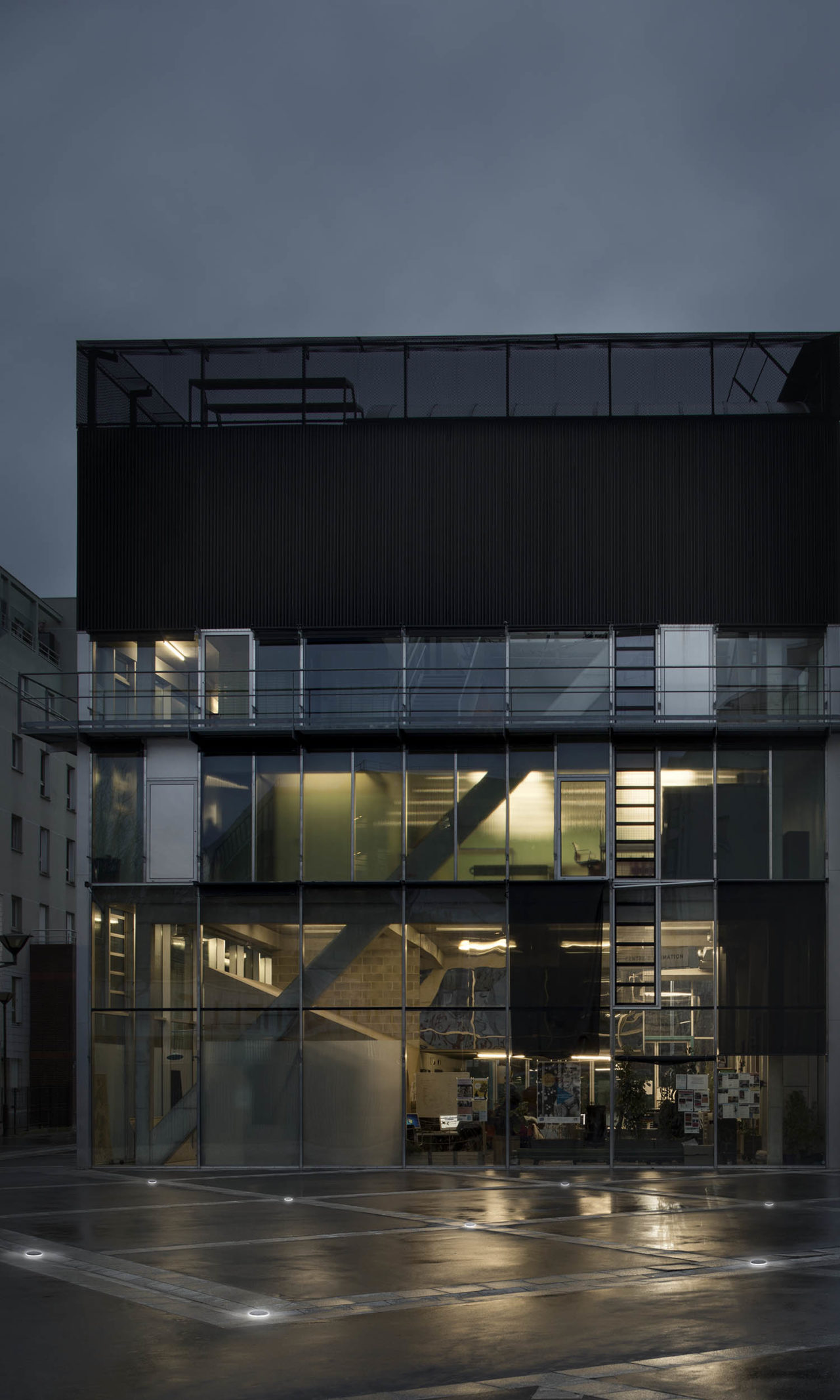 Skilled Outdoor Recessed Led by Nemo Studio Floor Lamps